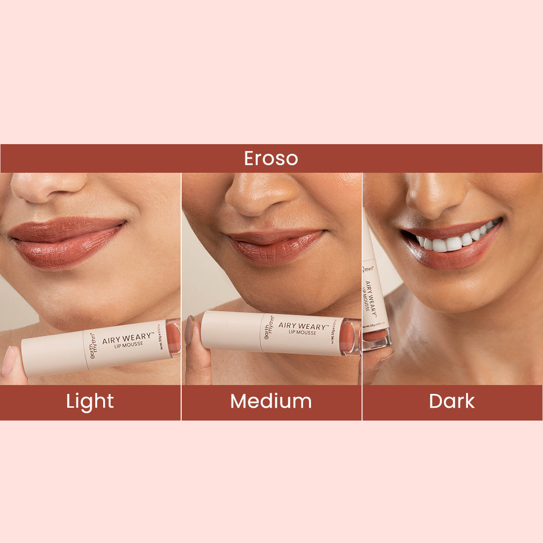 AIRY WEARY LIP MOUSSE TINT (EROSO)
