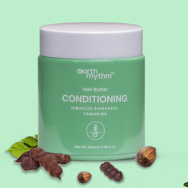 CONDITIONING HAIR BUTTER WITH HIBISCUS, SHIKKAKAI & TAMARIND