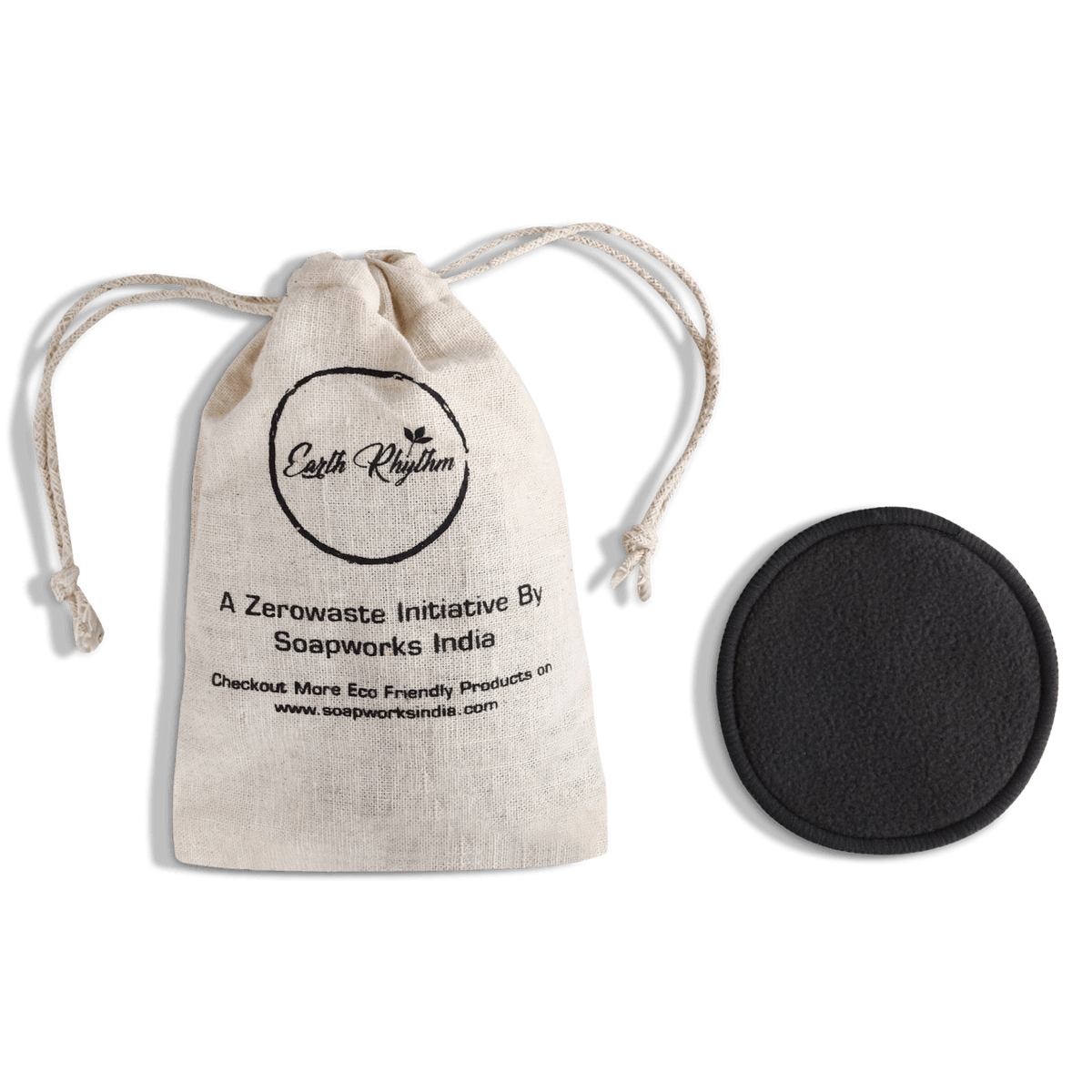 CHARCOAL BAMBOO FACIAL PADS - Earth Rhythm - Nature Approved