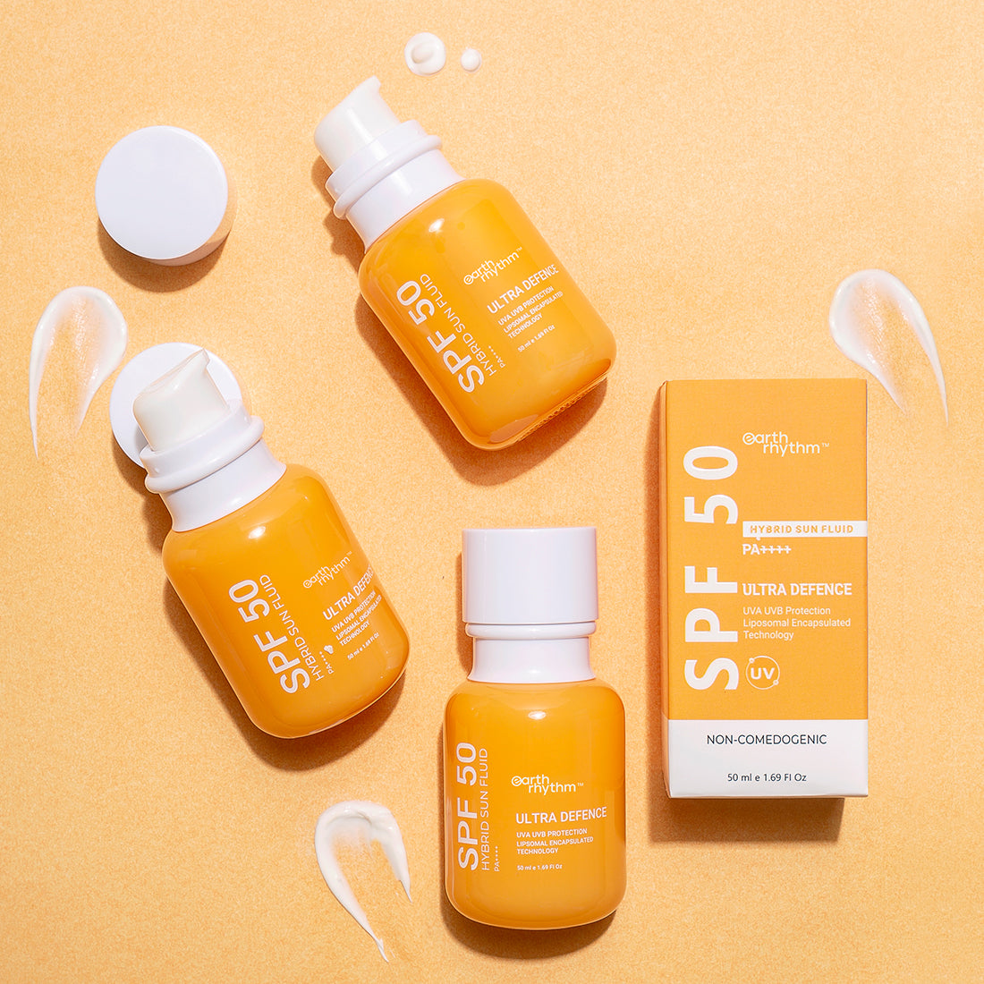 SPF 50 Sunscreen Bottle