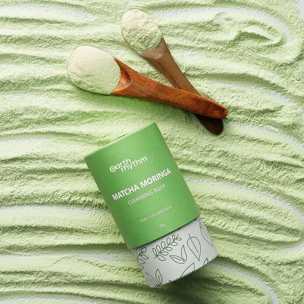 MATCHA MORINGA CLEANSING BUFF