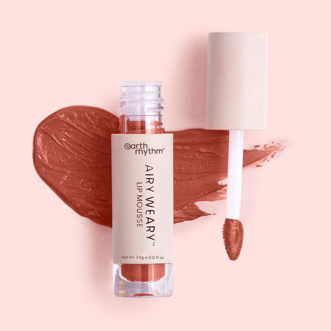 Airy weary lip mousse