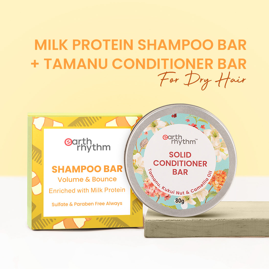 earth rhythm shampoo & conditioner for dry hair